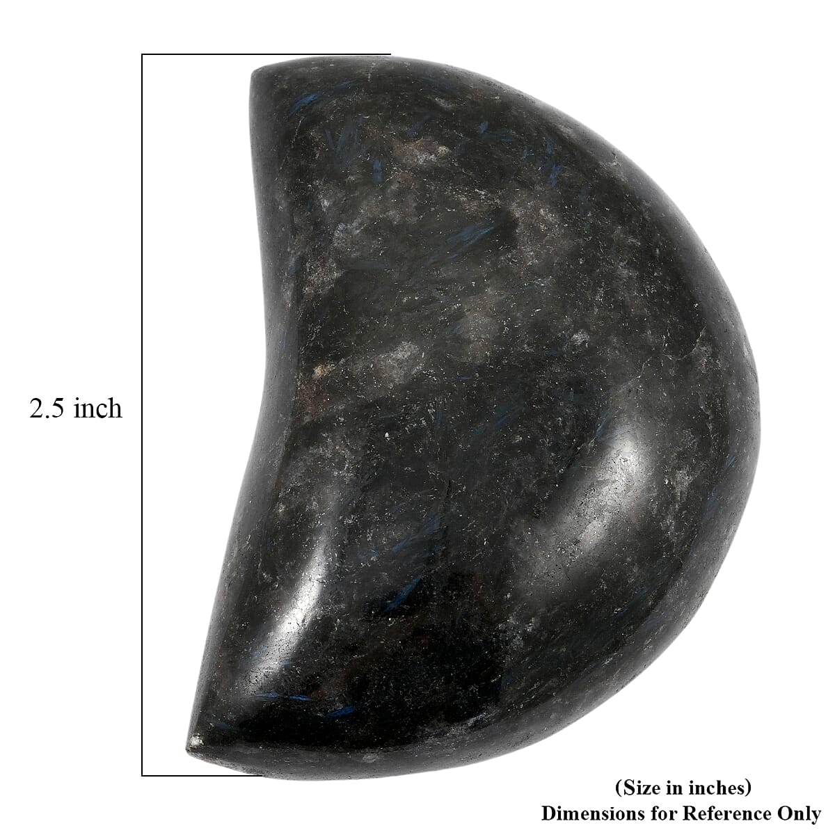 Nuummite&nbsp; Moon Shape -Small 519ctw image number 4