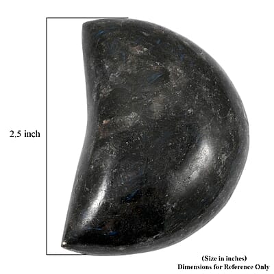 Nuummite  Moon Shape -Small 519ctw