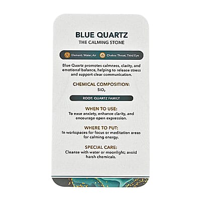 Quartz Blue Freeform -Small 1370ctw