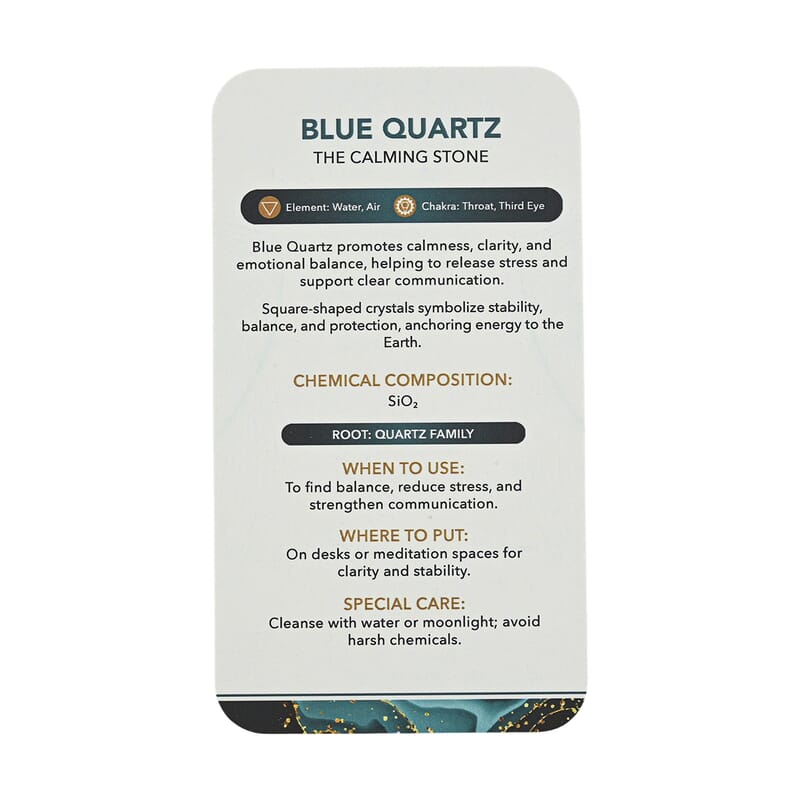 Quartz Blue Square Shape -Medium 1785ctw