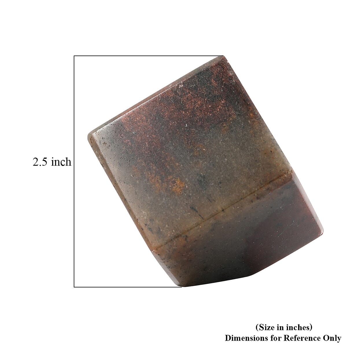 Red Quartz Square Shape -Small 1235ctw