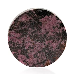 Rhodonite Round Plate -Small 713ctw