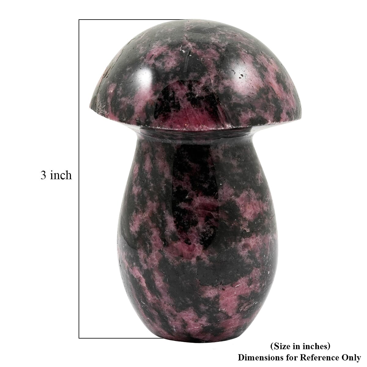 Rhodonite Mushroom -Medium 937ctw image number 3