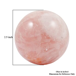 Rose Quartz Sphere (Ball) -Large 3001ctw