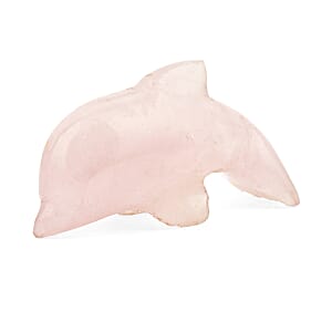Rose Quartz Dolphine Shape -Small 409ctw