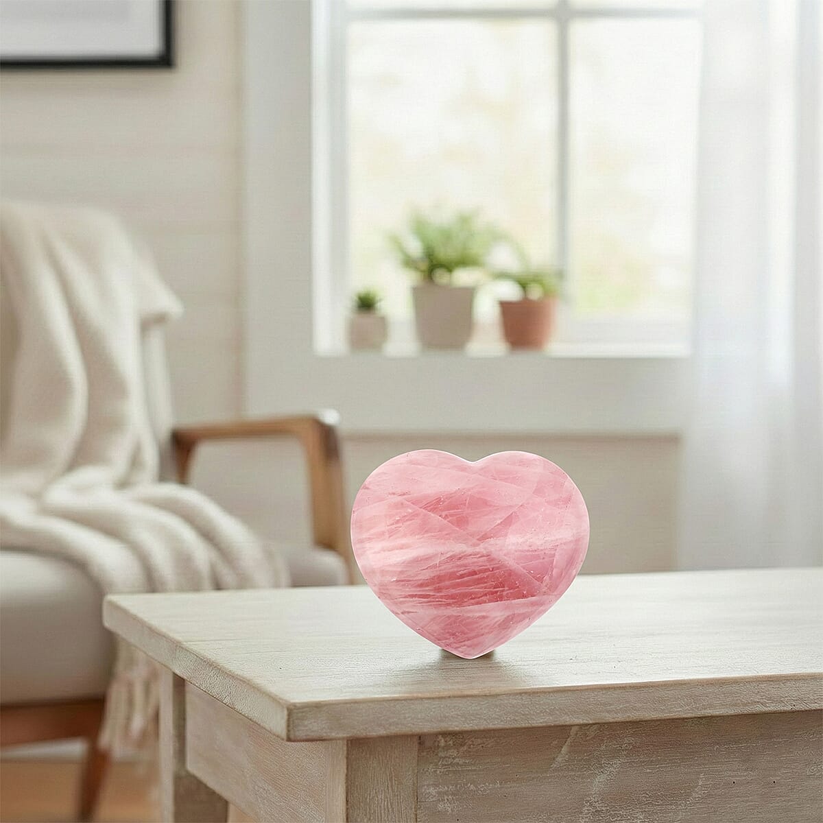 Rose Quartz&nbsp;Heart Shape -Small 753ctw image number 1