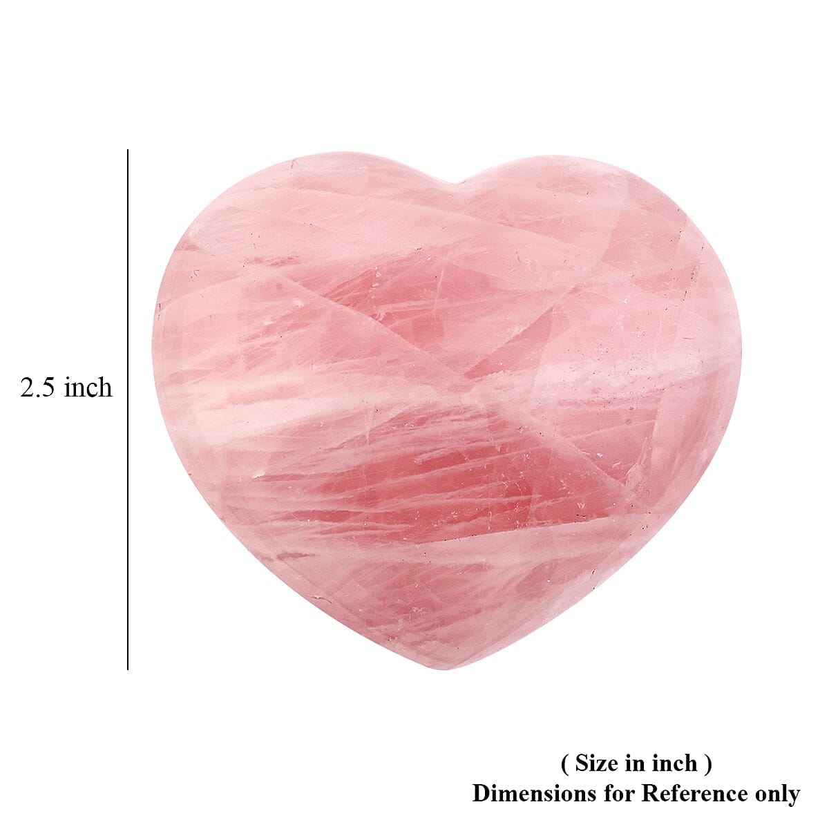 Rose Quartz&nbsp;Heart Shape -Small 753ctw image number 5