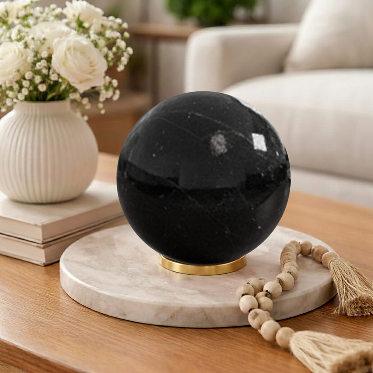 Tourmaline Black Sphere (Ball) -Small 923ctw image number 1