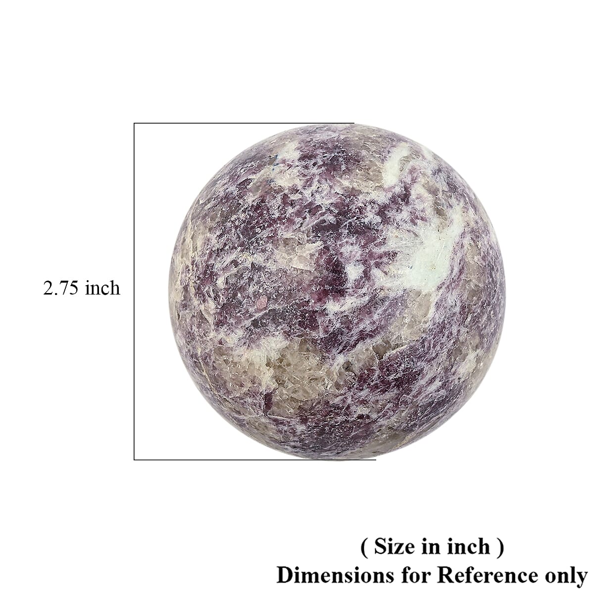 Tourmaline Rubylite Sphere (Ball) -Small 524ctw image number 3