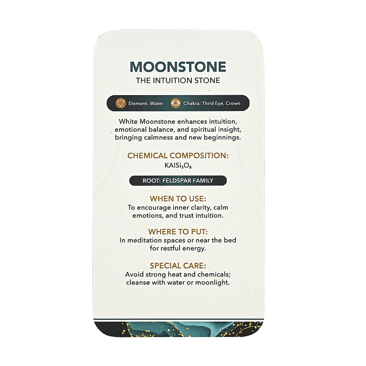 White Moonstone Freeform -Small 948ctw