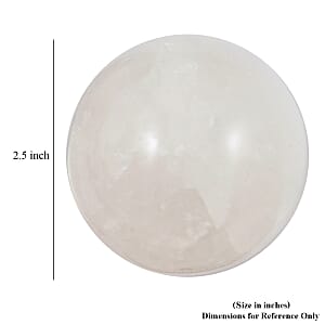 White Quartz&nbsp;Sphere (Ball) -Medium 1324ctw