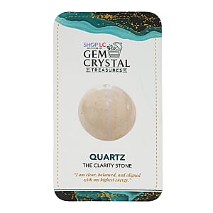 White Quartz&nbsp;Sphere (Ball) -Medium 1324ctw