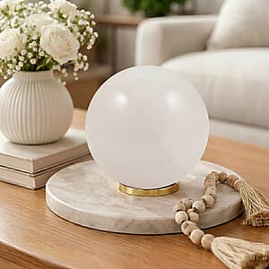 White Quartz&nbsp;Sphere (Ball) -Small 119ctw