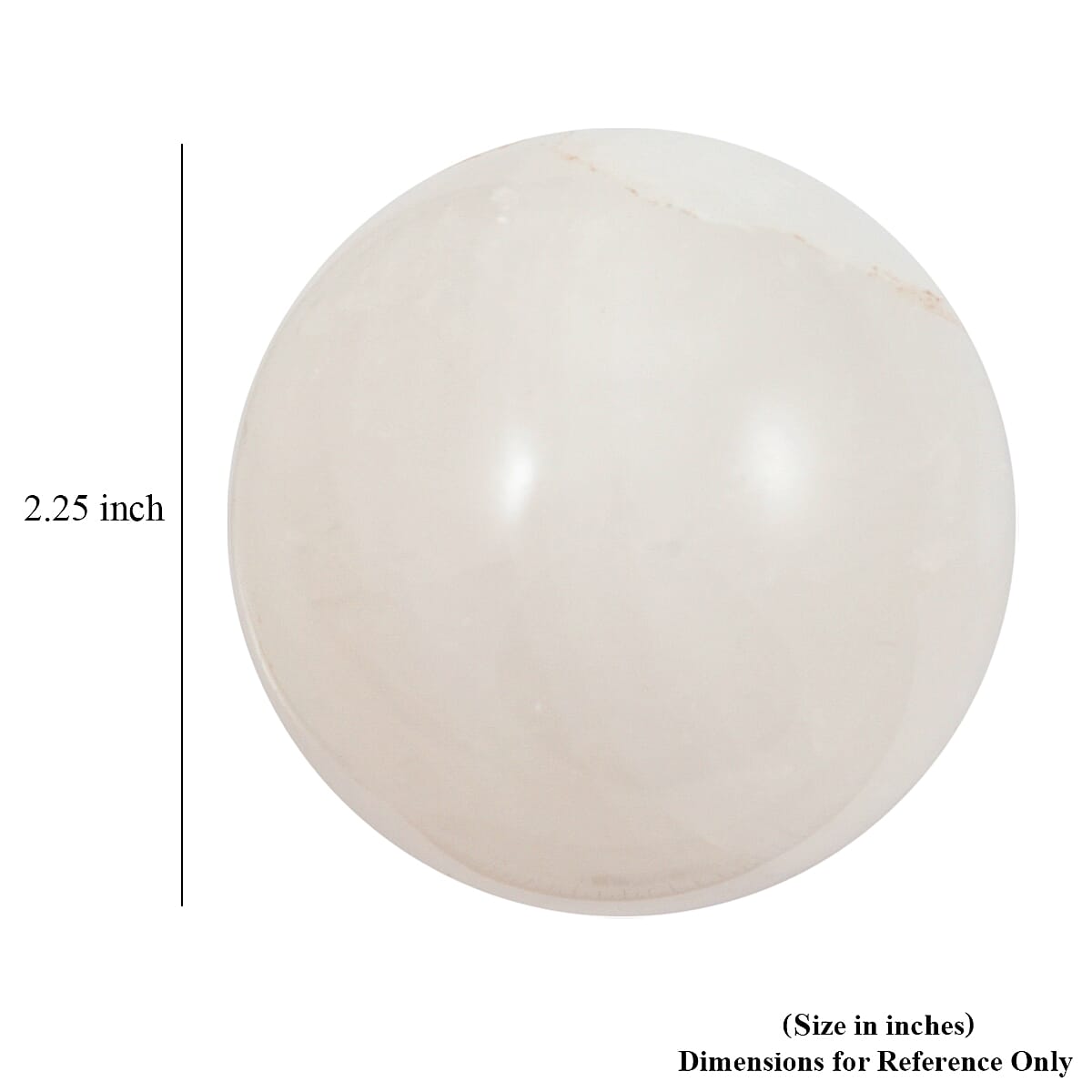 White Quartz&nbsp; Sphere (Ball) -Small 119ctw image number 1