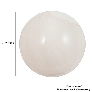 White Quartz&nbsp; Sphere (Ball) -Small 119ctw