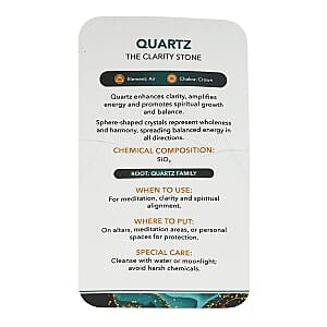 White Quartz&nbsp; Sphere (Ball) -Small 119ctw