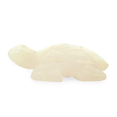 White Quartz Tortoise Shape -Small 486ctw