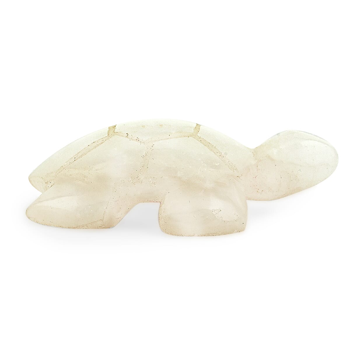White Quartz Tortoise Shape -Small 486ctw