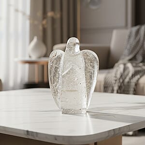 White Quartz&nbsp;Angel Shape -Small 406ctw