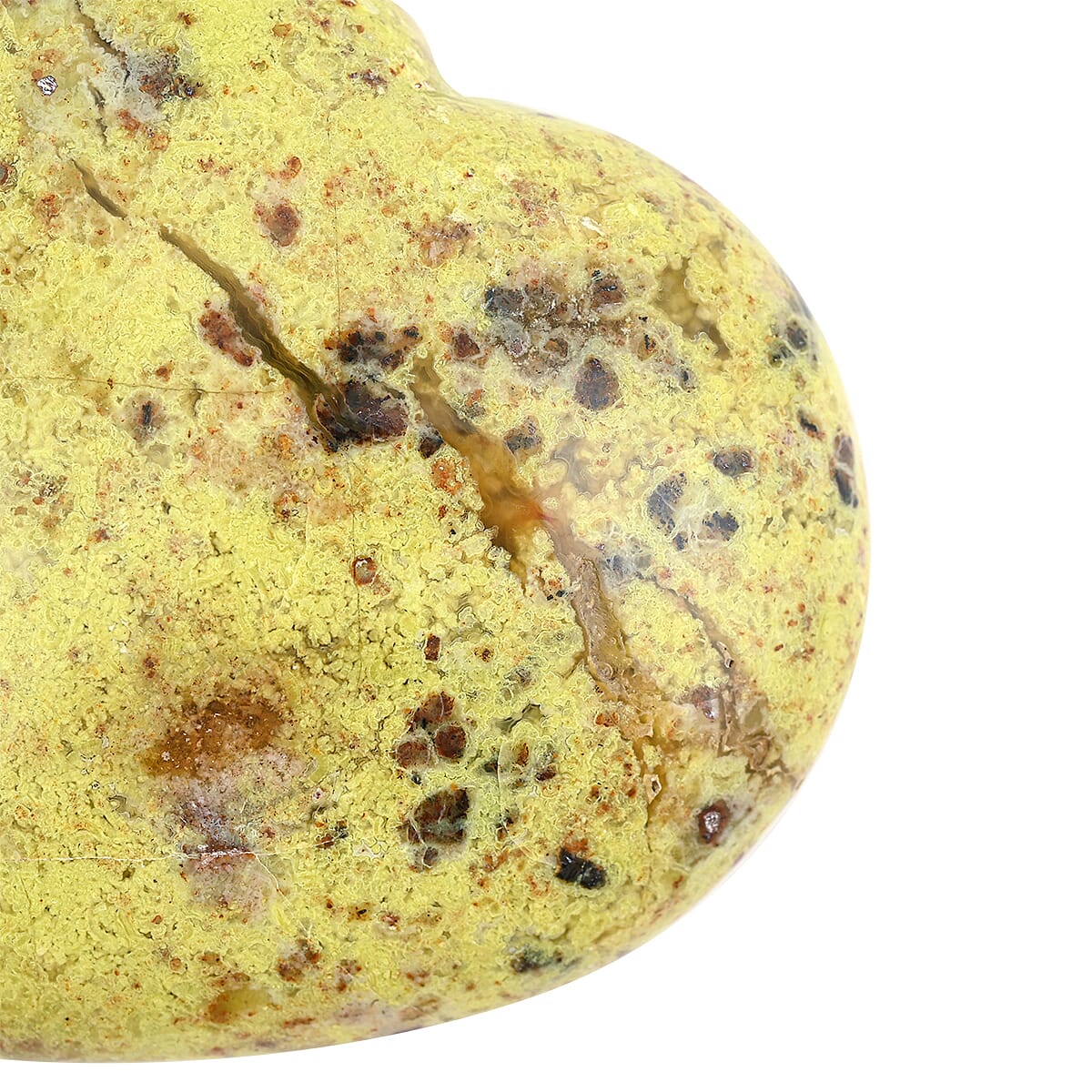 Green Opal Heart Shape -Medium 1116ctw image number 4