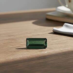 11.50 ctw Octagon Lagoon Tourmaline Loose Gemstone &ndash; AAAA Grade, Free Size