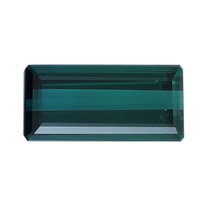 20.32 ctw Octagon Lagoon Tourmaline Loose Gemstone – AAAA Grade, Free Size
