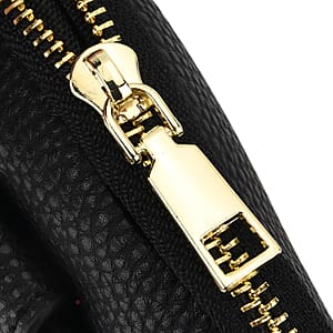 La Marey Multi Color Beaded Floral Mosaic Faux Leather Shoulder Crossbody Bag