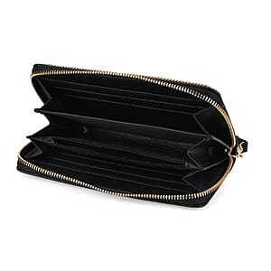 La Marey Multi Color Butterfly Faux Leather Turquoise Wallet