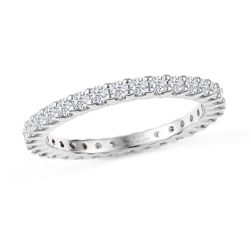 Rhodium Over Sterling Silver / 7 - Product card gallery slide 1 (10178379350329)