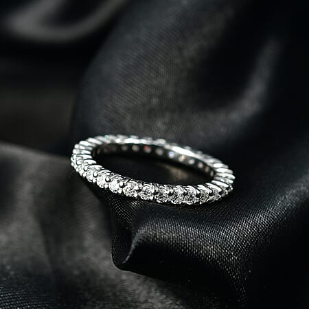Rhodium Over Sterling Silver / 7 - Product card gallery slide 2 (10178379350329)