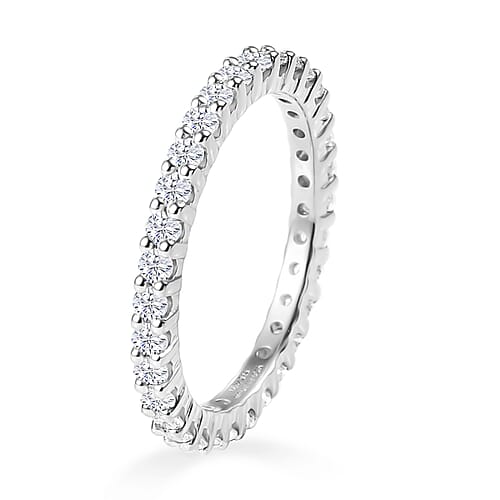 Rhodium Over Sterling Silver / 7 - Product card gallery slide 4 (10178379350329)