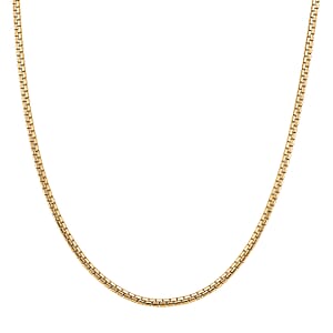 Fortress Link Necklace (20-22 Inches) in ION Plated YG Stainless Steel
