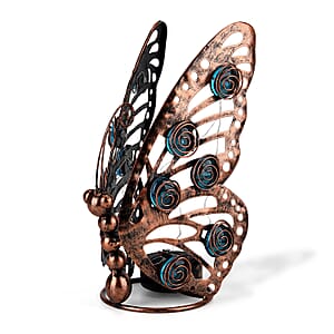 Brown Butterfly Solar LED Light