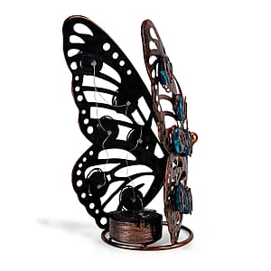 Brown Butterfly Solar LED Light