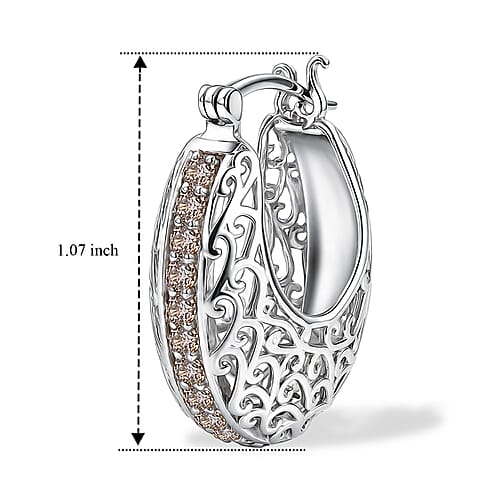 Simulated Champagne Diamond - Product card gallery slide 3 (10252226462009)