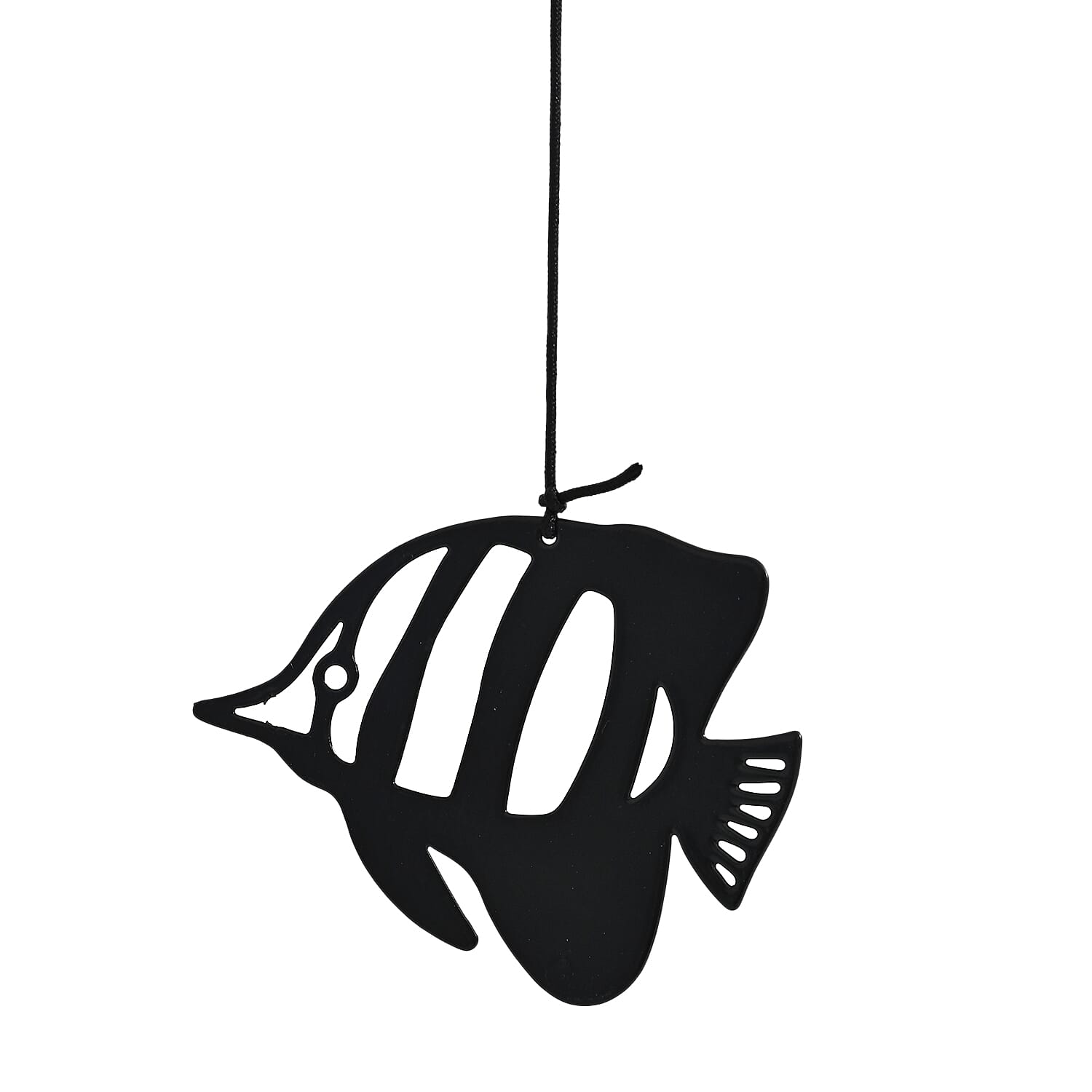 Livmore Fish Design Welcome Wind Chime with 5 Iron Tube