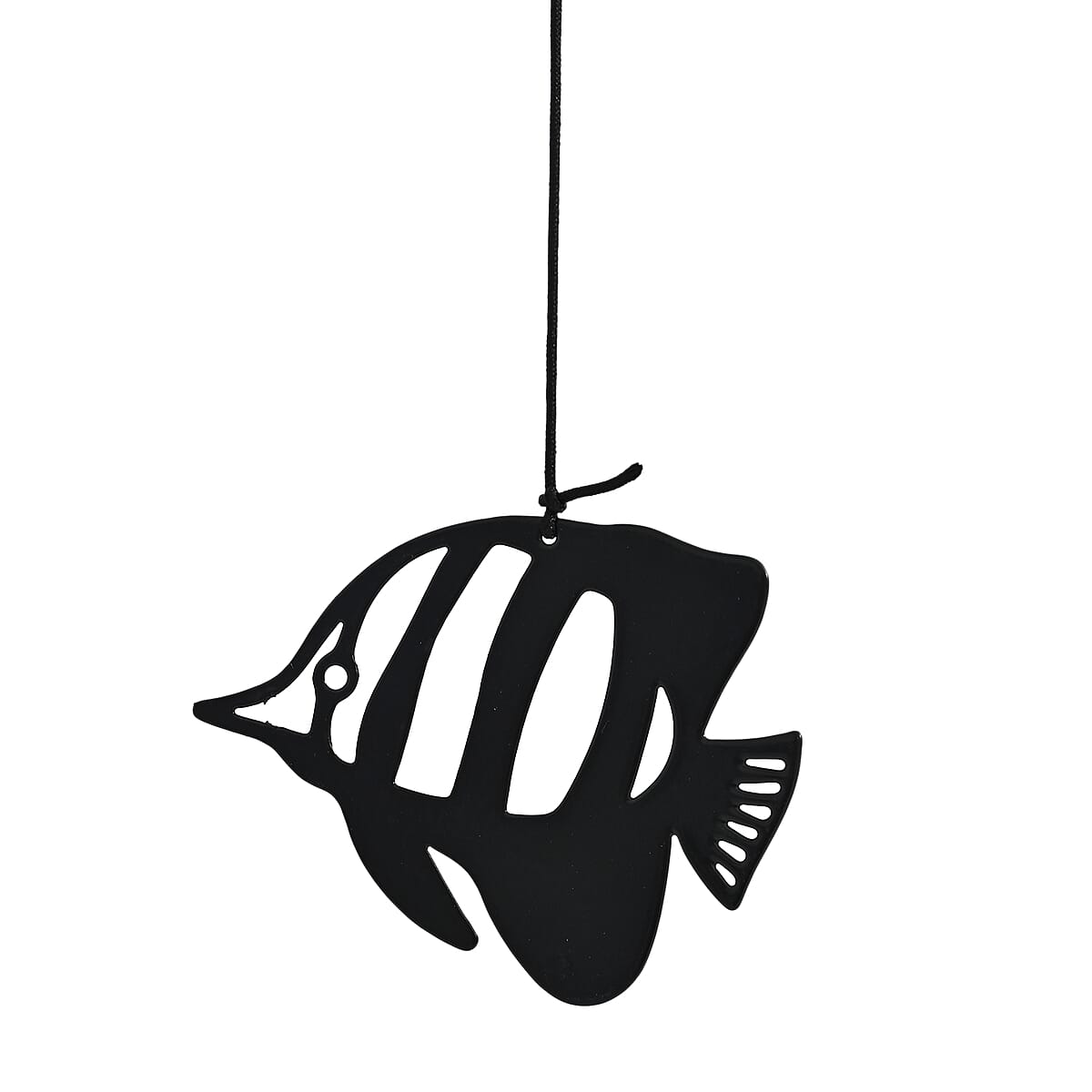 Livmore Fish Design Welcome Wind Chime with 5 Iron Tube image number 3