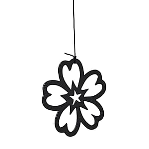 Livmore Butterfly Design Welcome Wind Chime with 5 Iron Tube