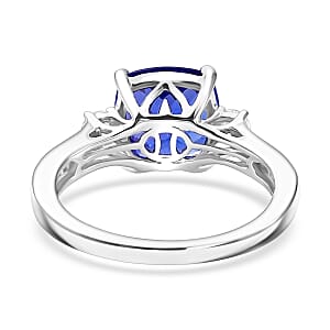 Rhapsody AAAA Tanzanite and Diamond E-F VS2 3.50 ctw Ring in 950 Platinum (Size  7.0)