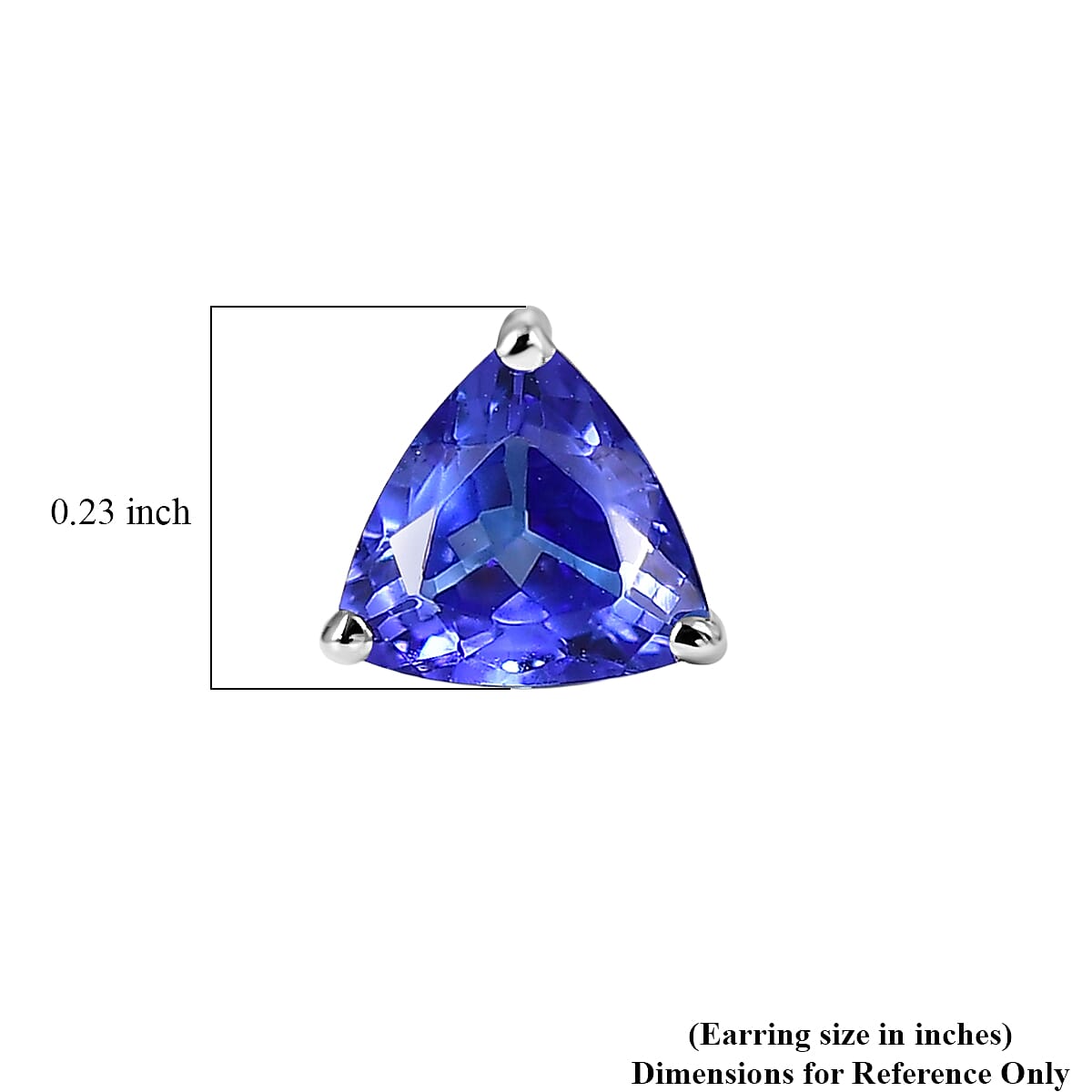 Rhapsody AAAA Tanzanite 1.35 ctw Earrings in 950 Platinum