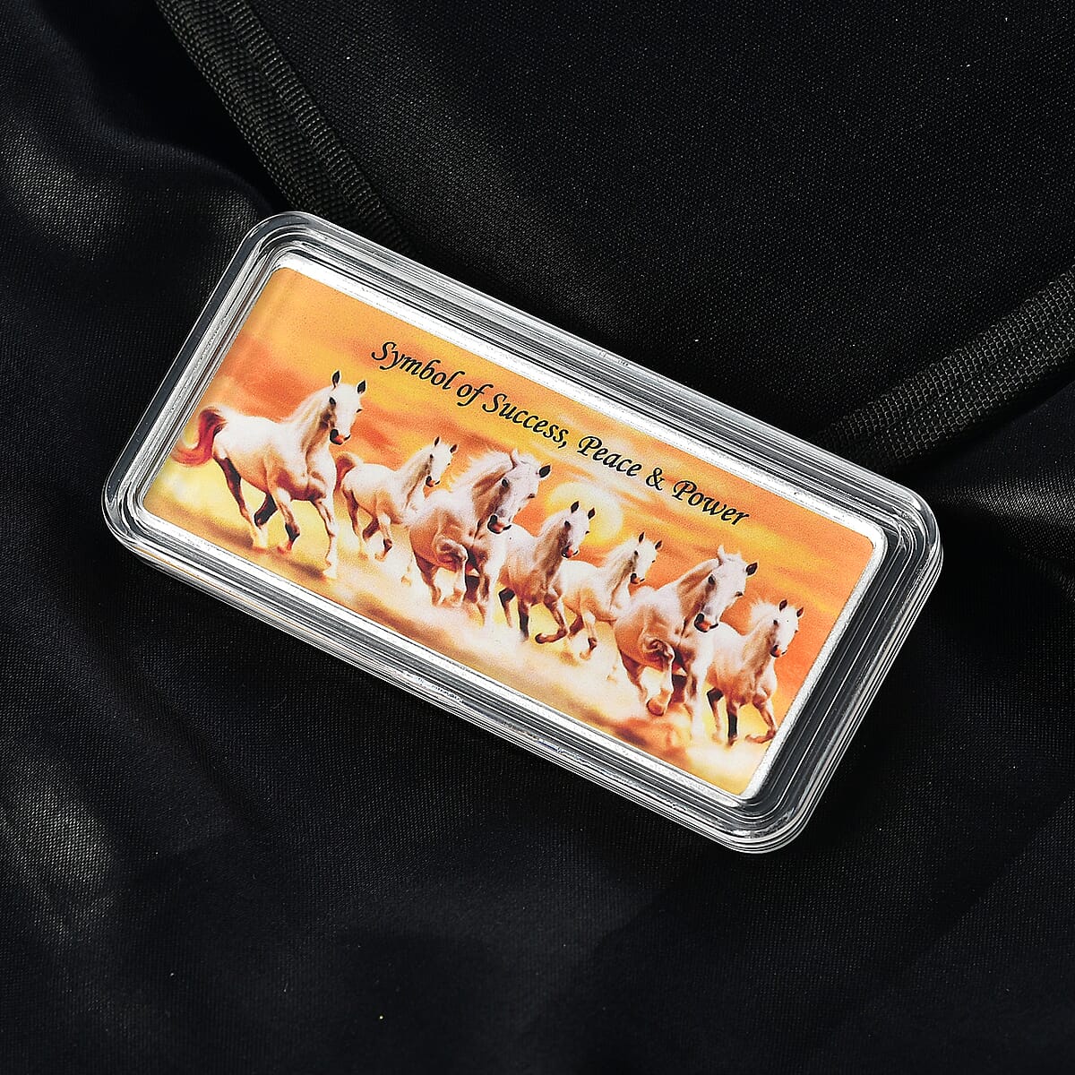 Doorbuster 999.9 Fine Silver Rainbow Severn Horse Bar 50g image number 3