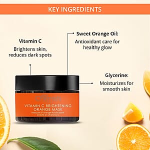 SkinChemists Vitamin C Brightening Orange Mask (1.69oz)