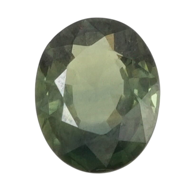 1.50 ctw Oval Green Sapphire Loose Gemstone – AAAA Grade, Free Size