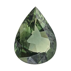AAAA Green Sapphire (Pear Free Size) 1.50 ctw
