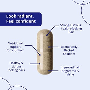 Joyce Giraud Ultimate Hair Strength Supplements, 30-Day Supply, 60 Capsules