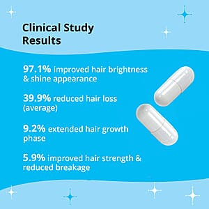 Joyce Giraud Ultimate Hair Strength Supplements, 60-Day Supply, 120 Capsules