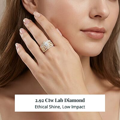 Yellow Gold Over Sterling Silver / 10 - Product card gallery slide 2 (10178227372345)