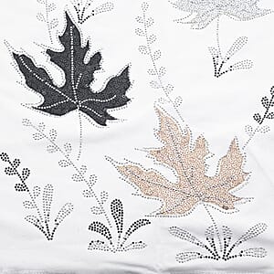 Lay Marey White Rhinestone Top - One Size Fits Most