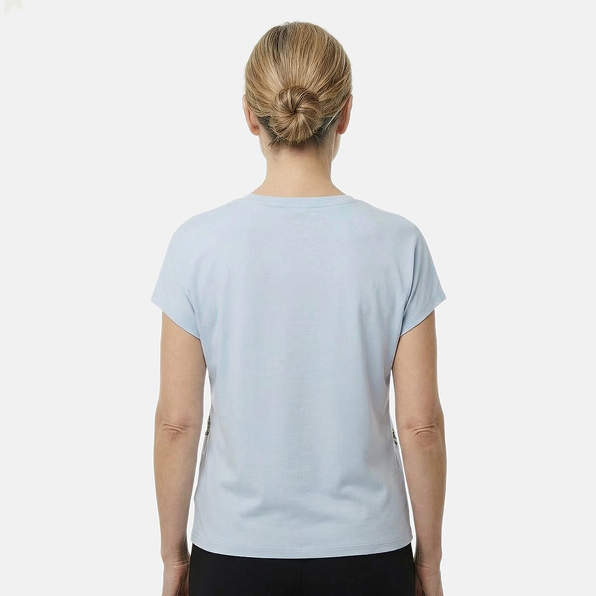 Lay Marey Blue Rhinestone Top - One Size Fits Most image number 2