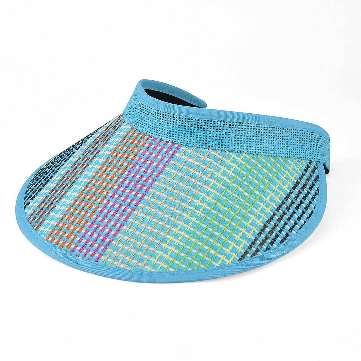 La Marey Blue Woven Bag and Empty Top Hat image number 4